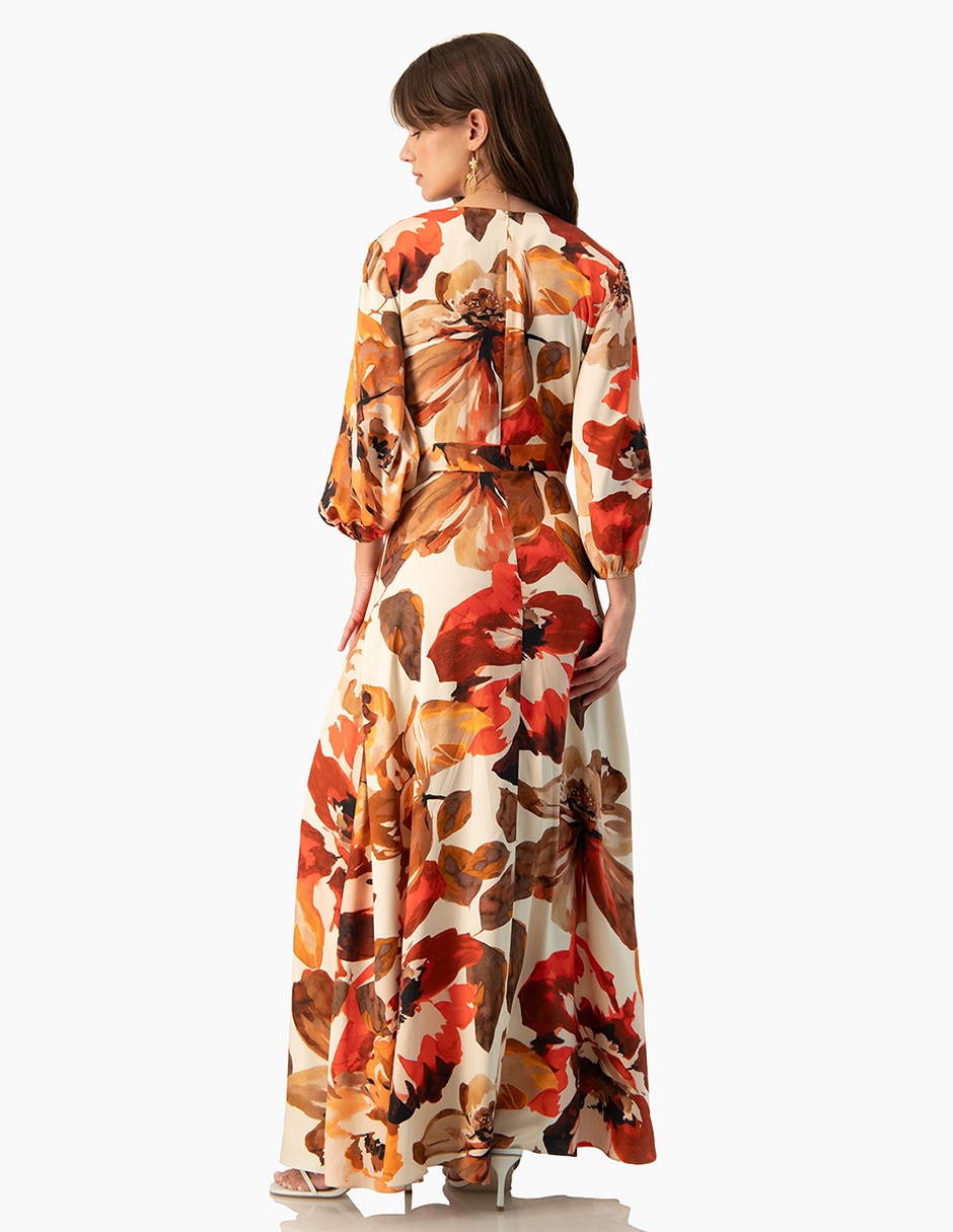 Vestido largo casual para mujer 2