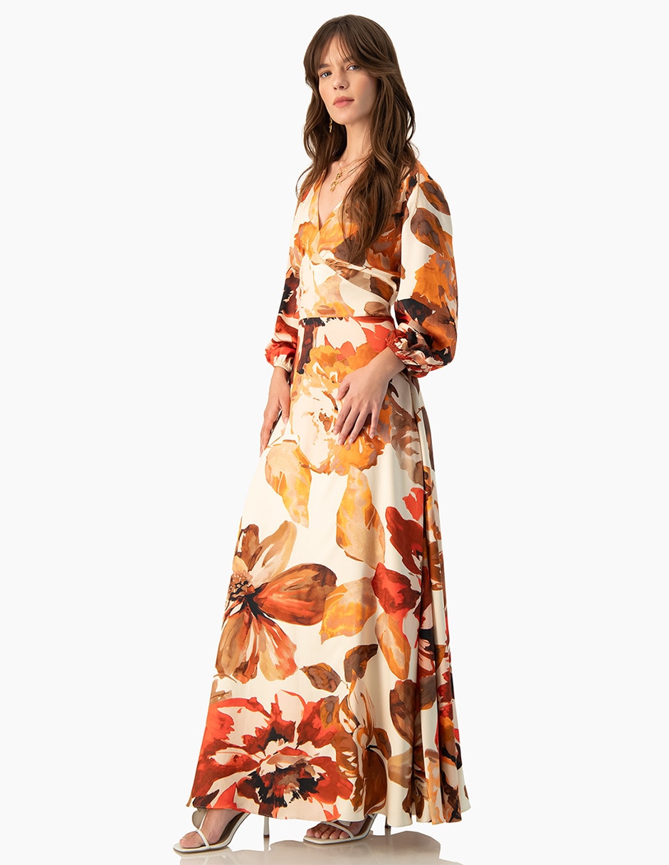Vestido largo casual para mujer 3