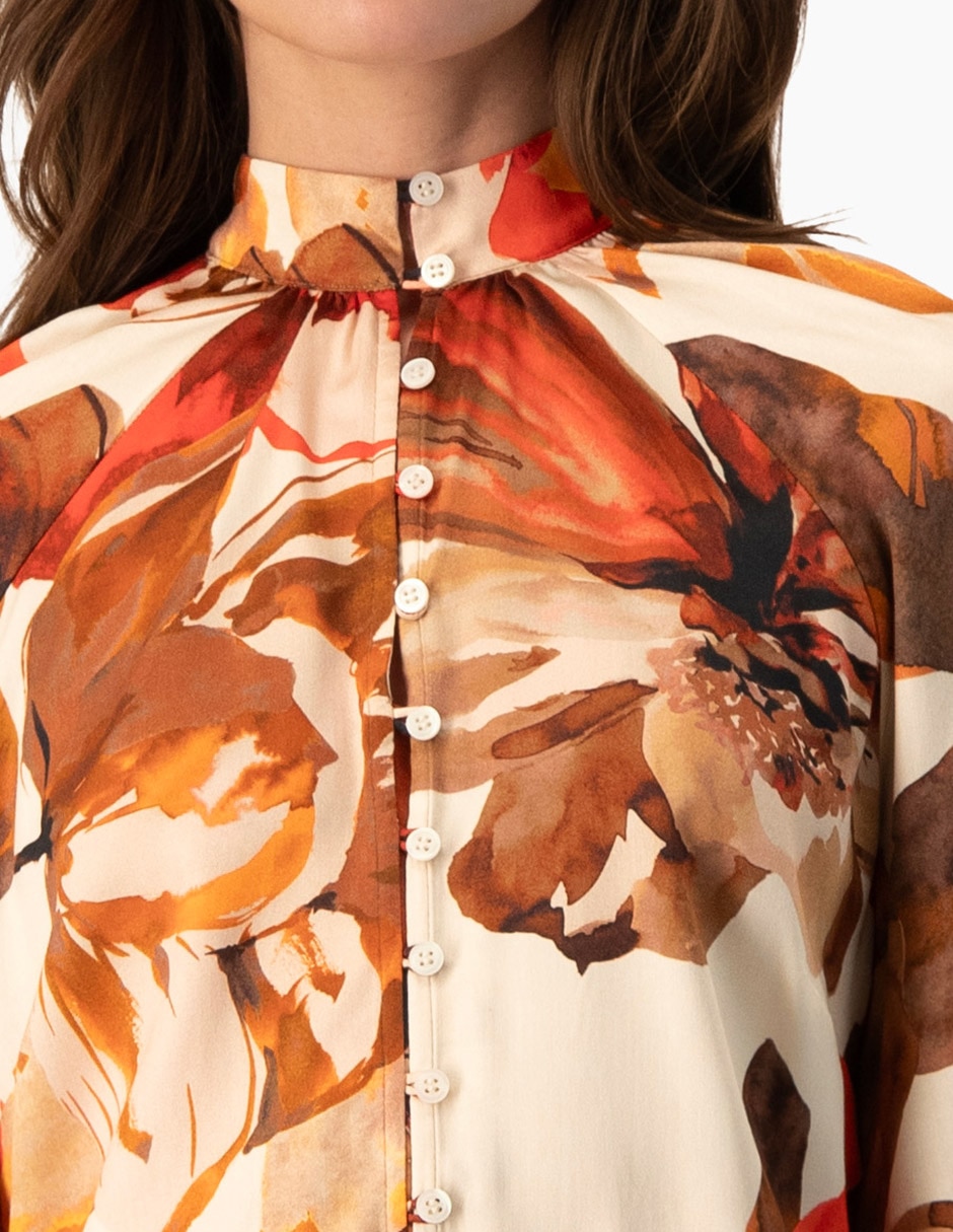 Blusa manga larga para mujer 6