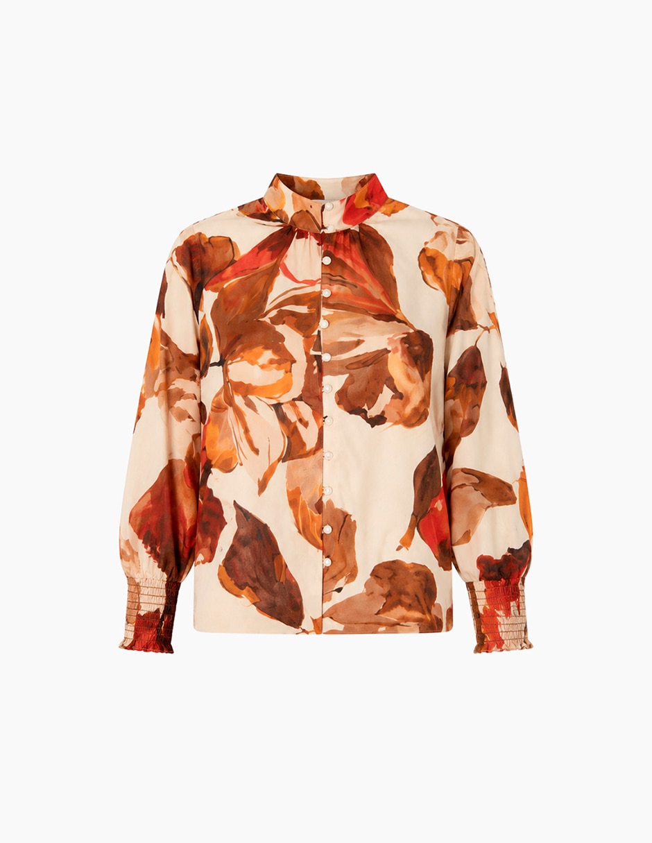 Blusa manga larga para mujer 7