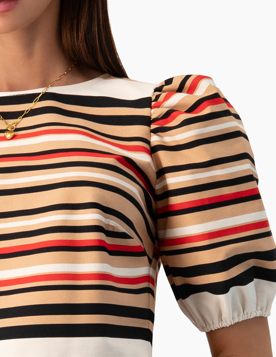 Blusa manga corta para mujer 5