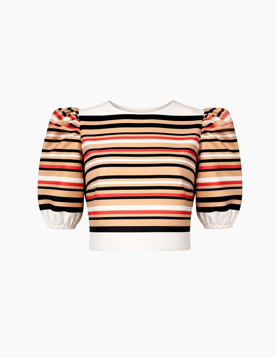 Blusa manga corta para mujer 6