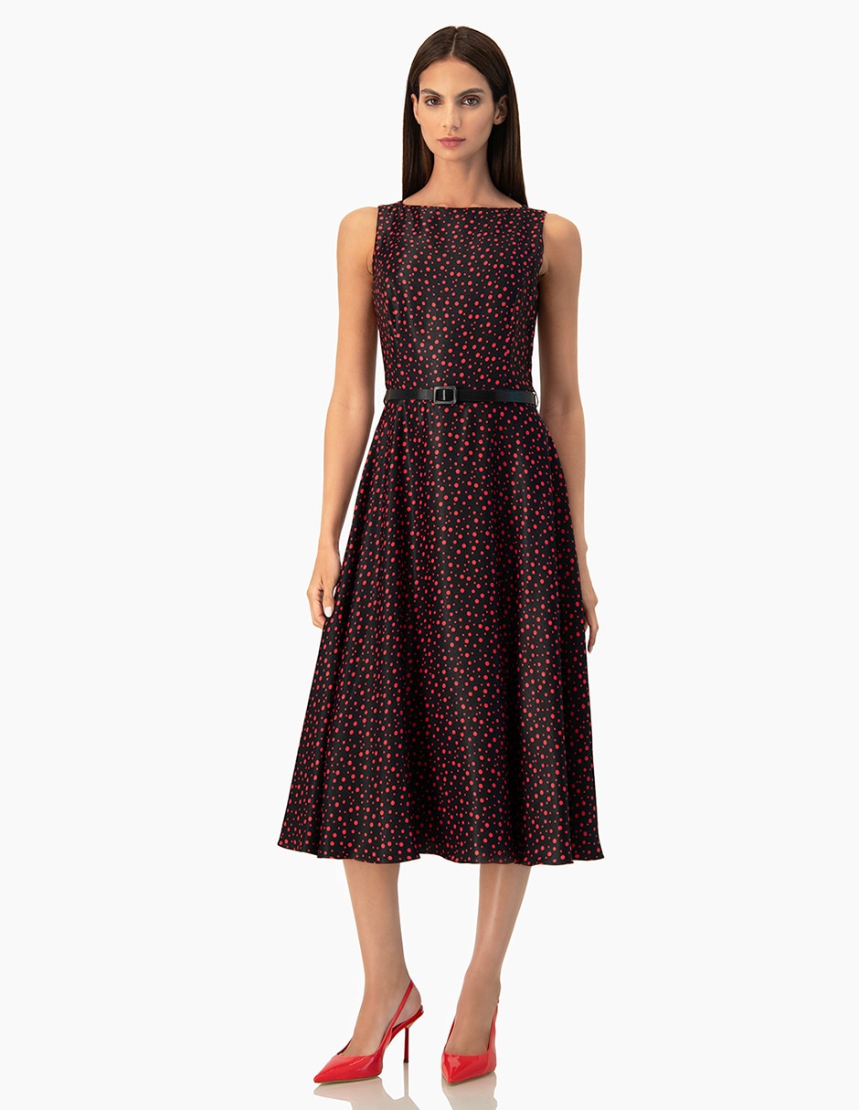 Vestido midi casual para mujer