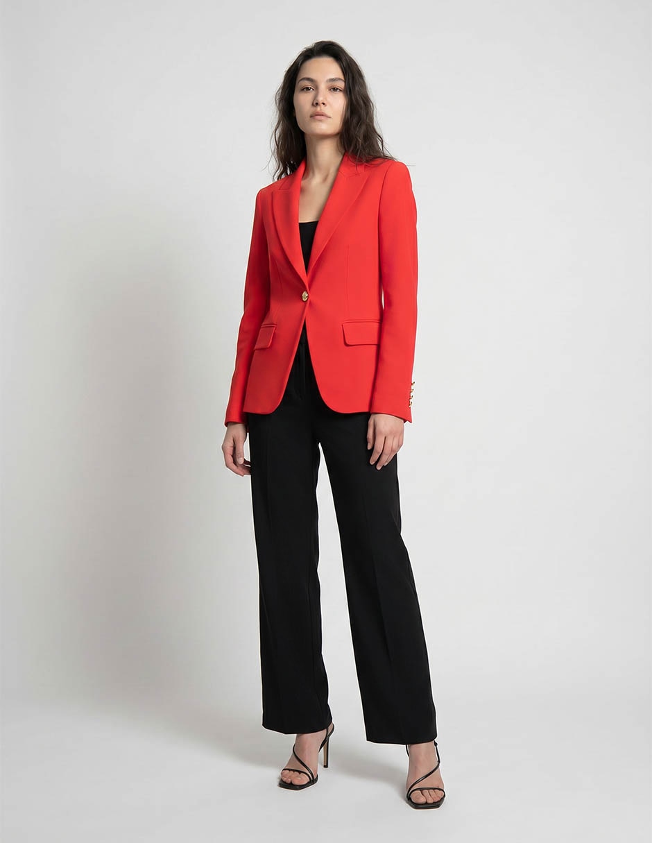 Saco sastreado casual para mujer 2