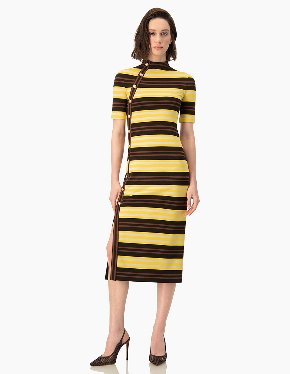 Vestido midi casual para mujer Vestido midi casual para mujer