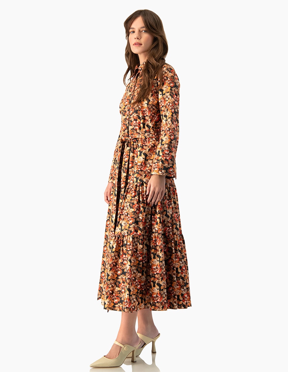 Vestido largo casual para mujer 3