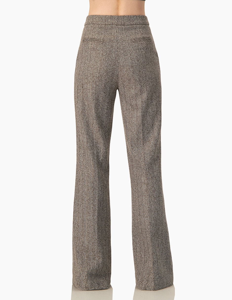 Pantalón poppy yellow co1-1 acampanado para mujer 7