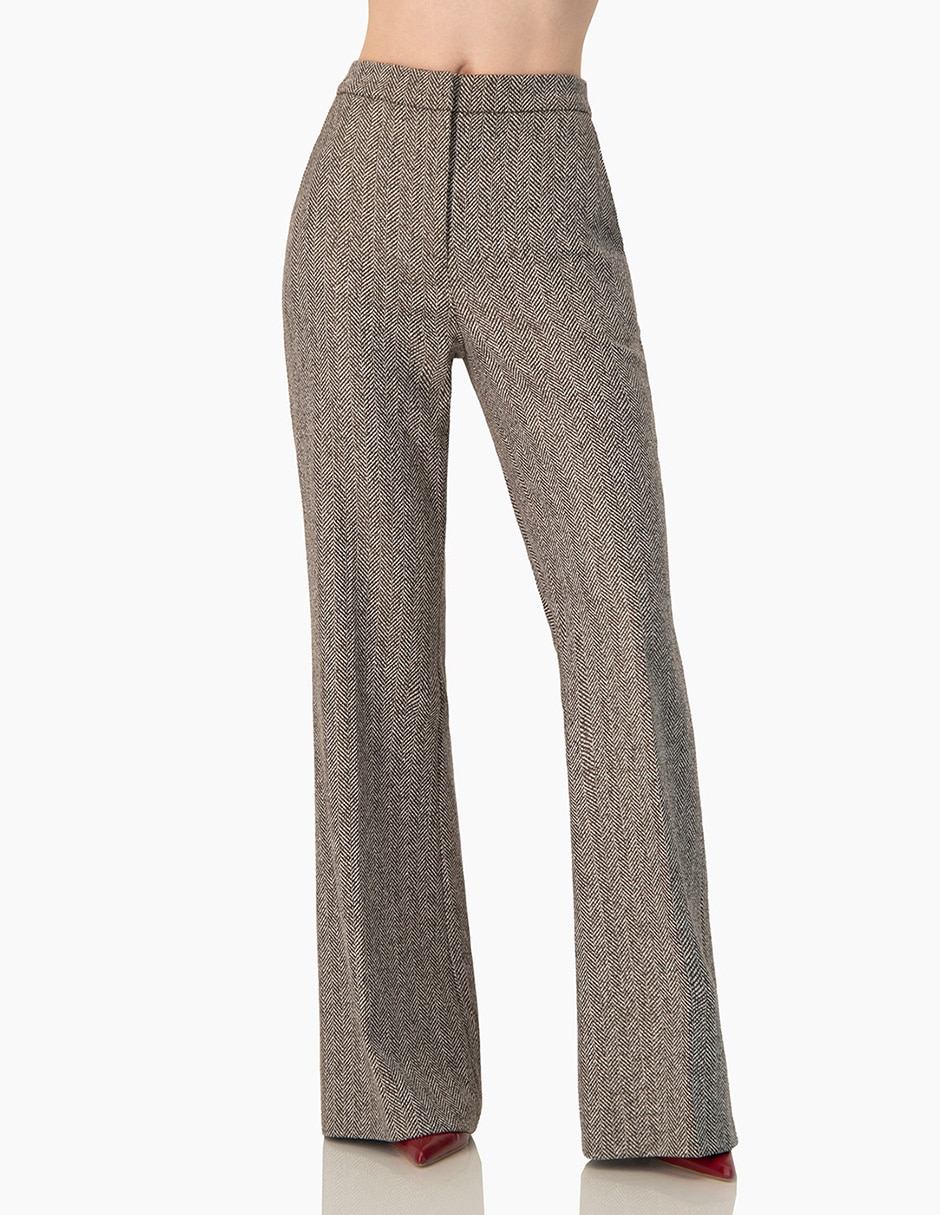 Pantalón acampanado para mujer