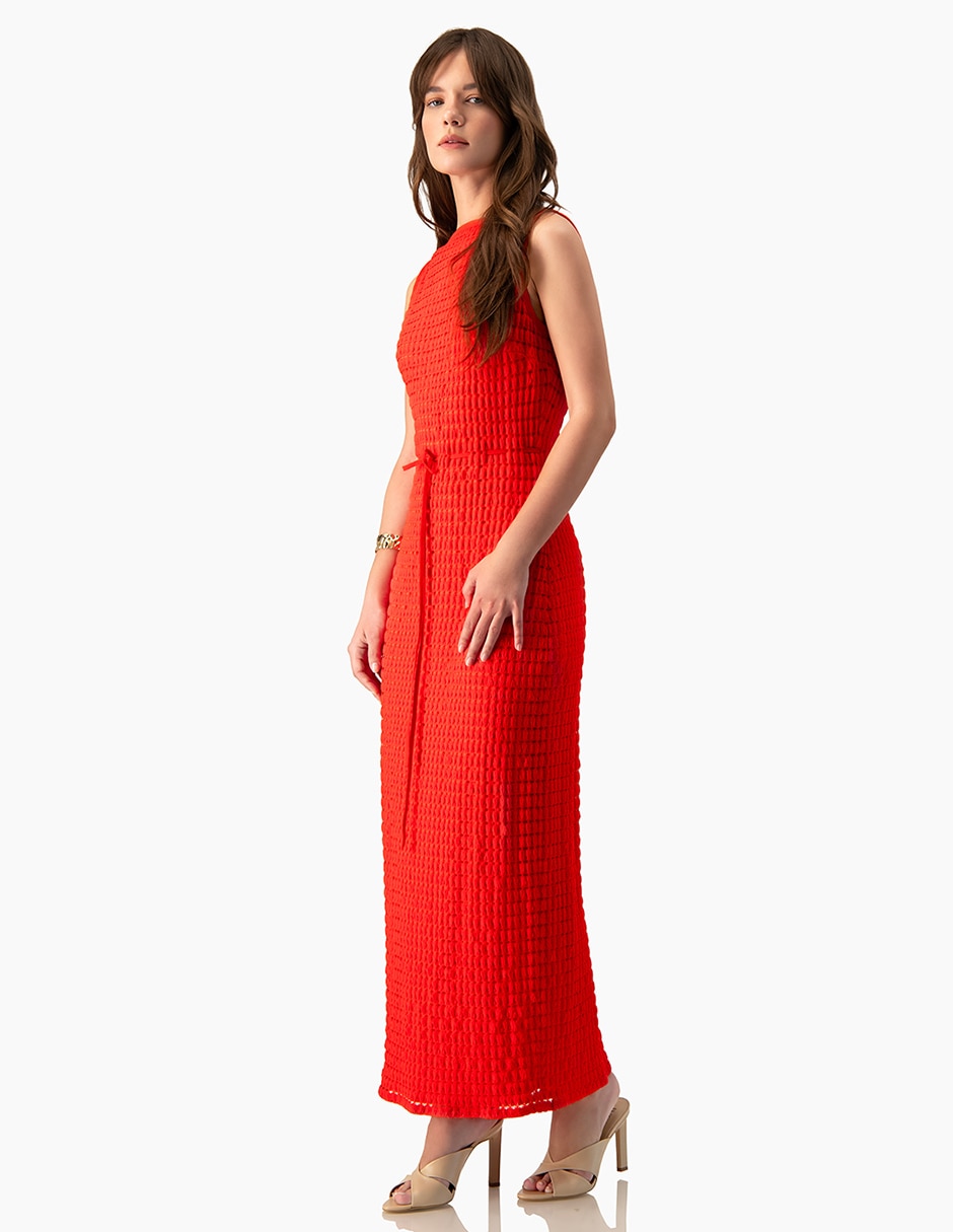 Vestido largo casual para mujer 4