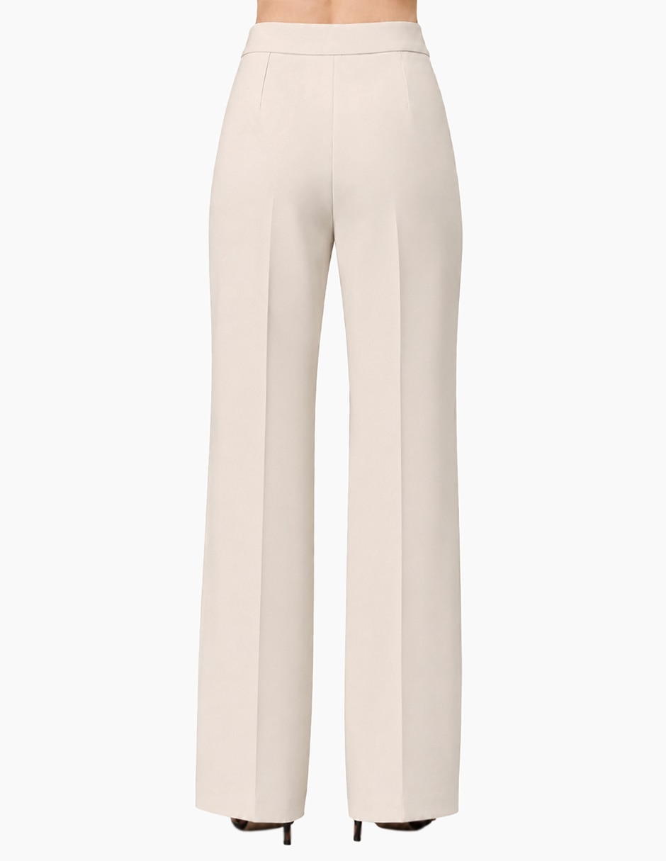 Pantalón regular amplio para mujer 2