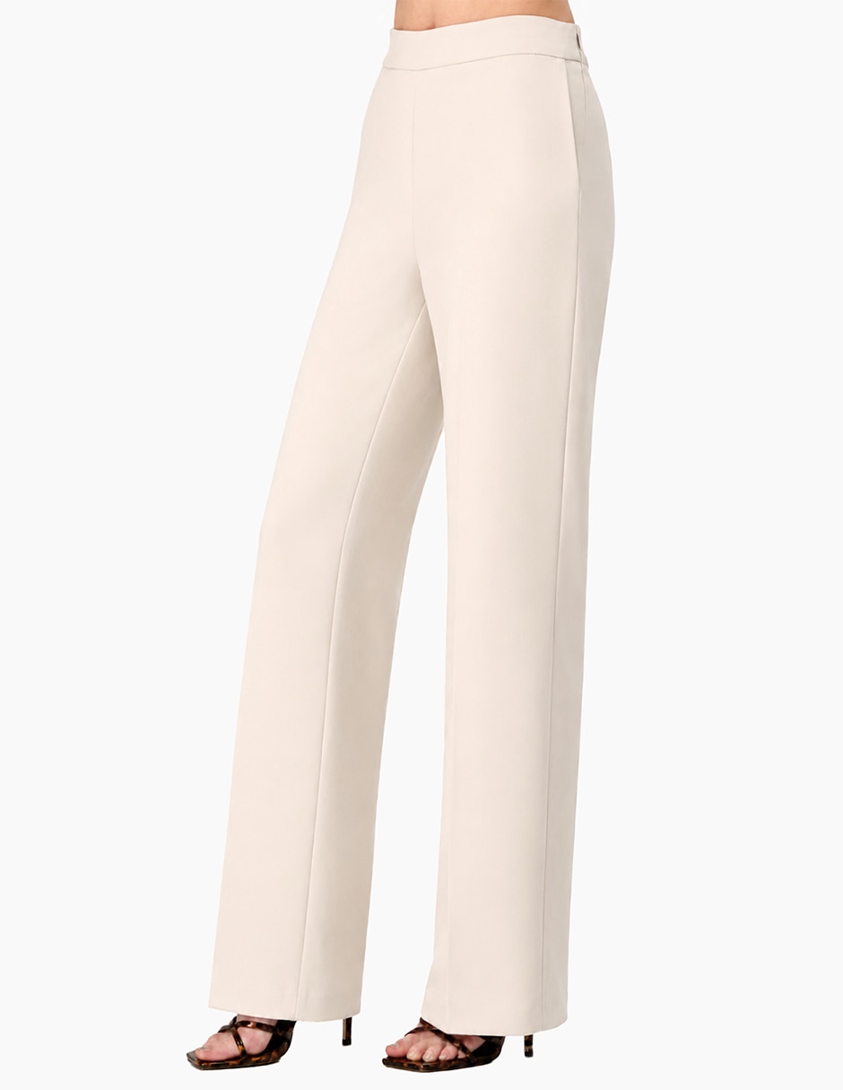 Pantalón regular amplio para mujer 3