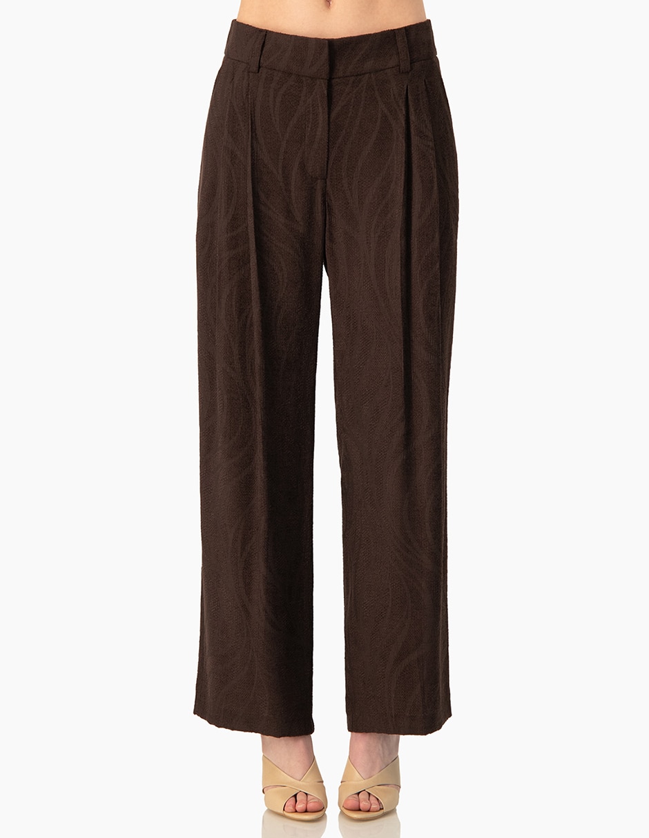 Pantalón regular amplio para mujer Pantalón regular amplio para mujer