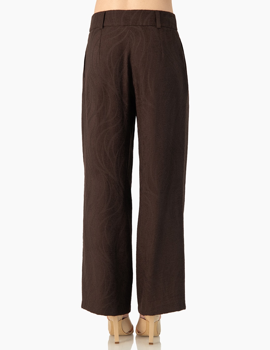Pantalón regular amplio para mujer 2