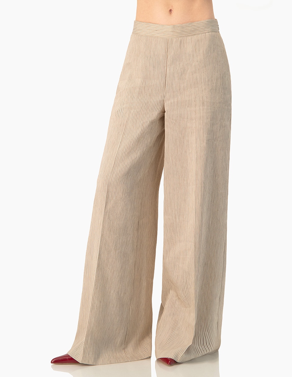 Pantalón regular amplio para mujer Pantalón regular amplio para mujer