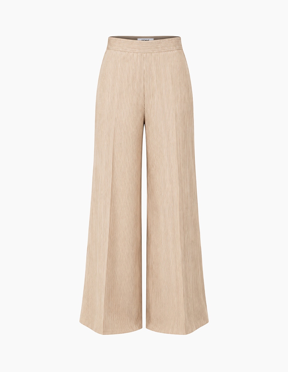 Pantalón regular amplio para mujer 7