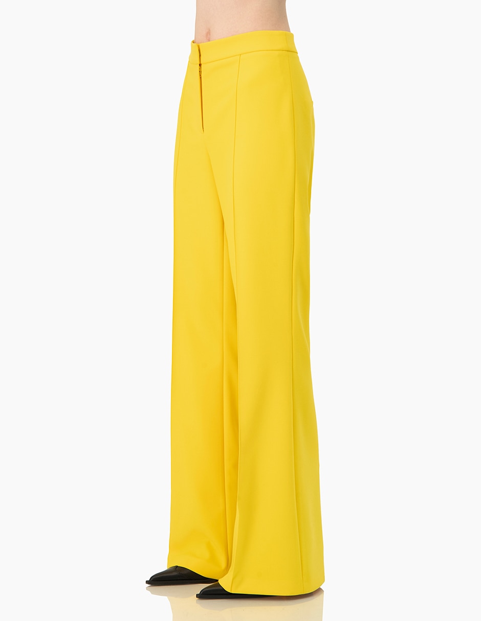 Pantalón regular acampanado para mujer 3