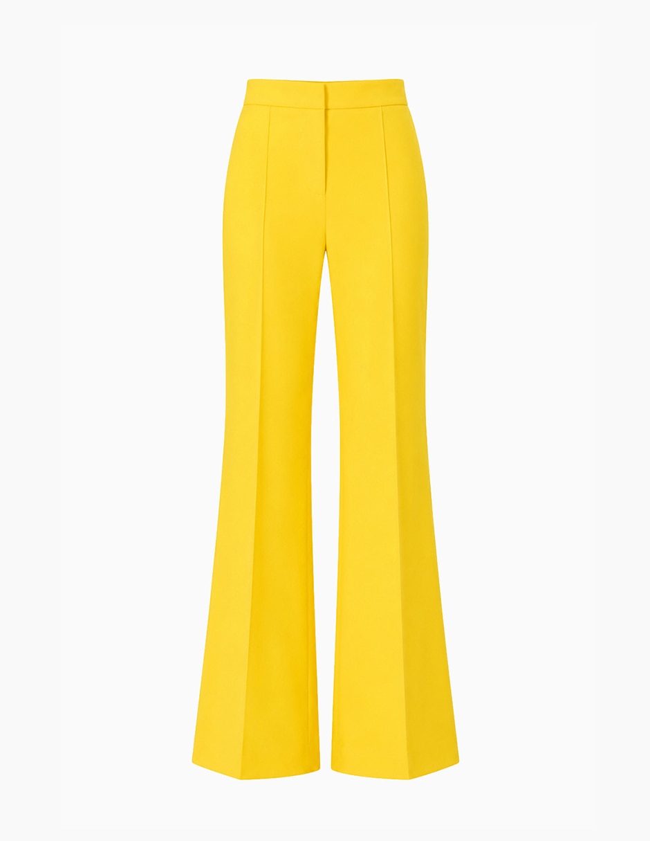 Pantalón regular acampanado para mujer 7