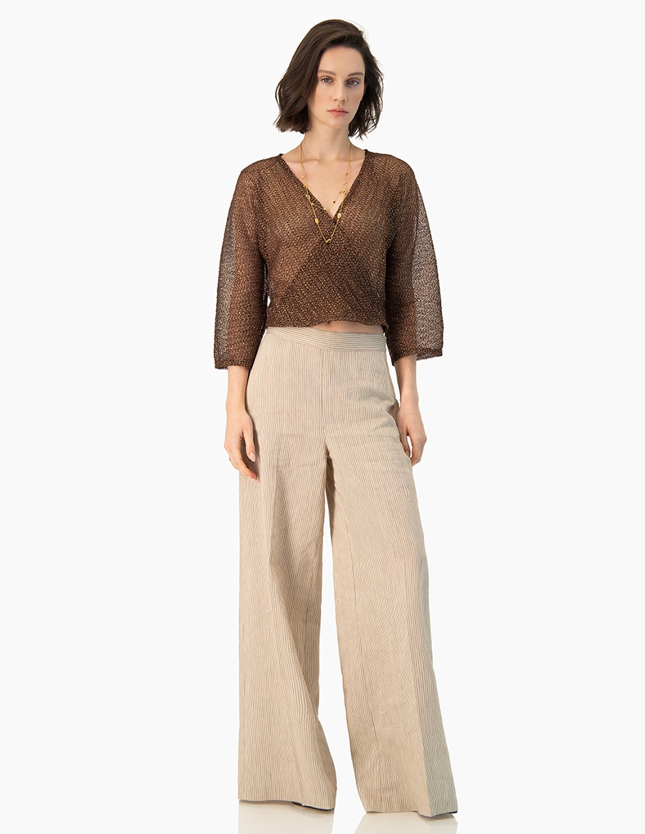 Blusa manga larga para mujer 4