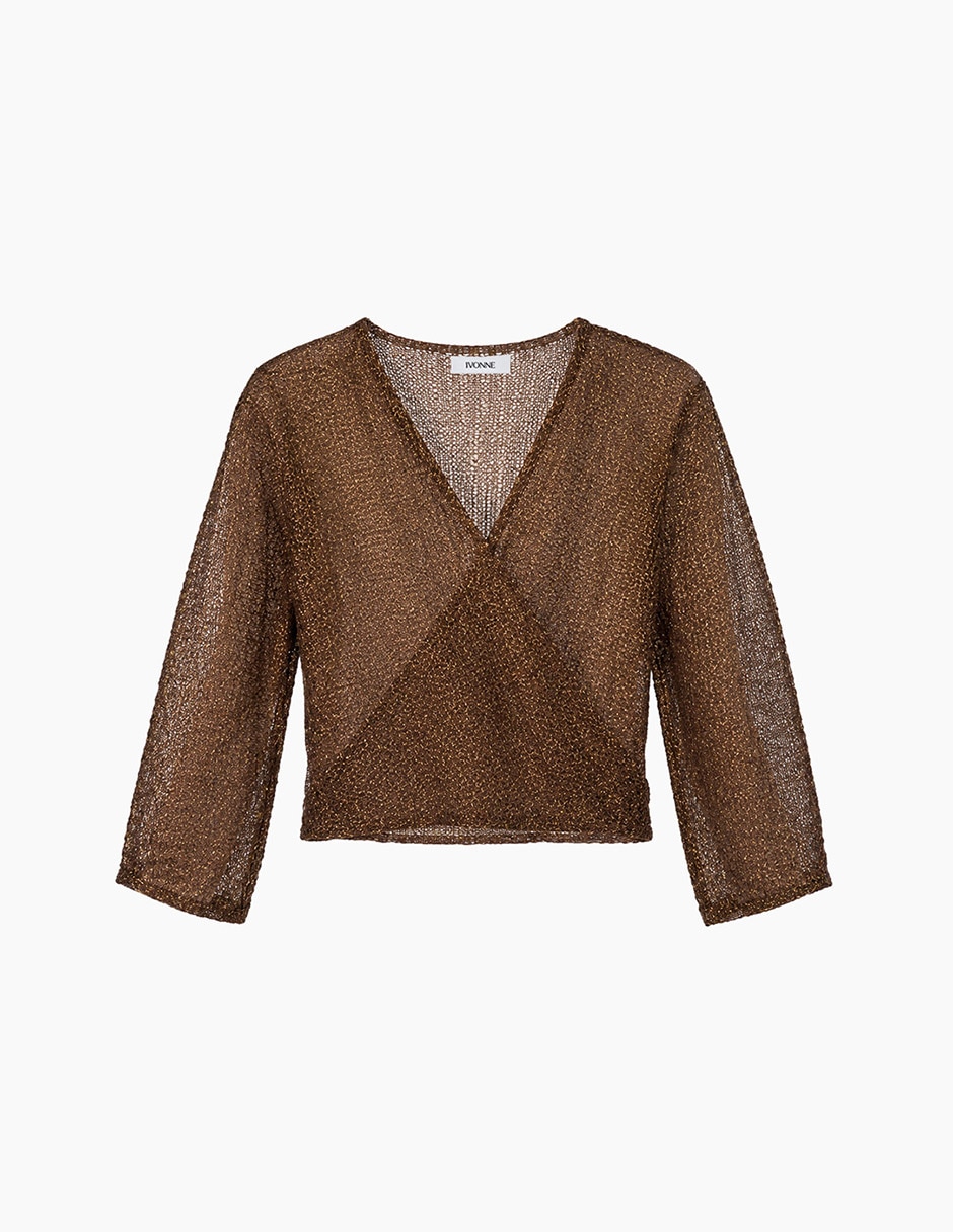 Blusa manga larga para mujer 7
