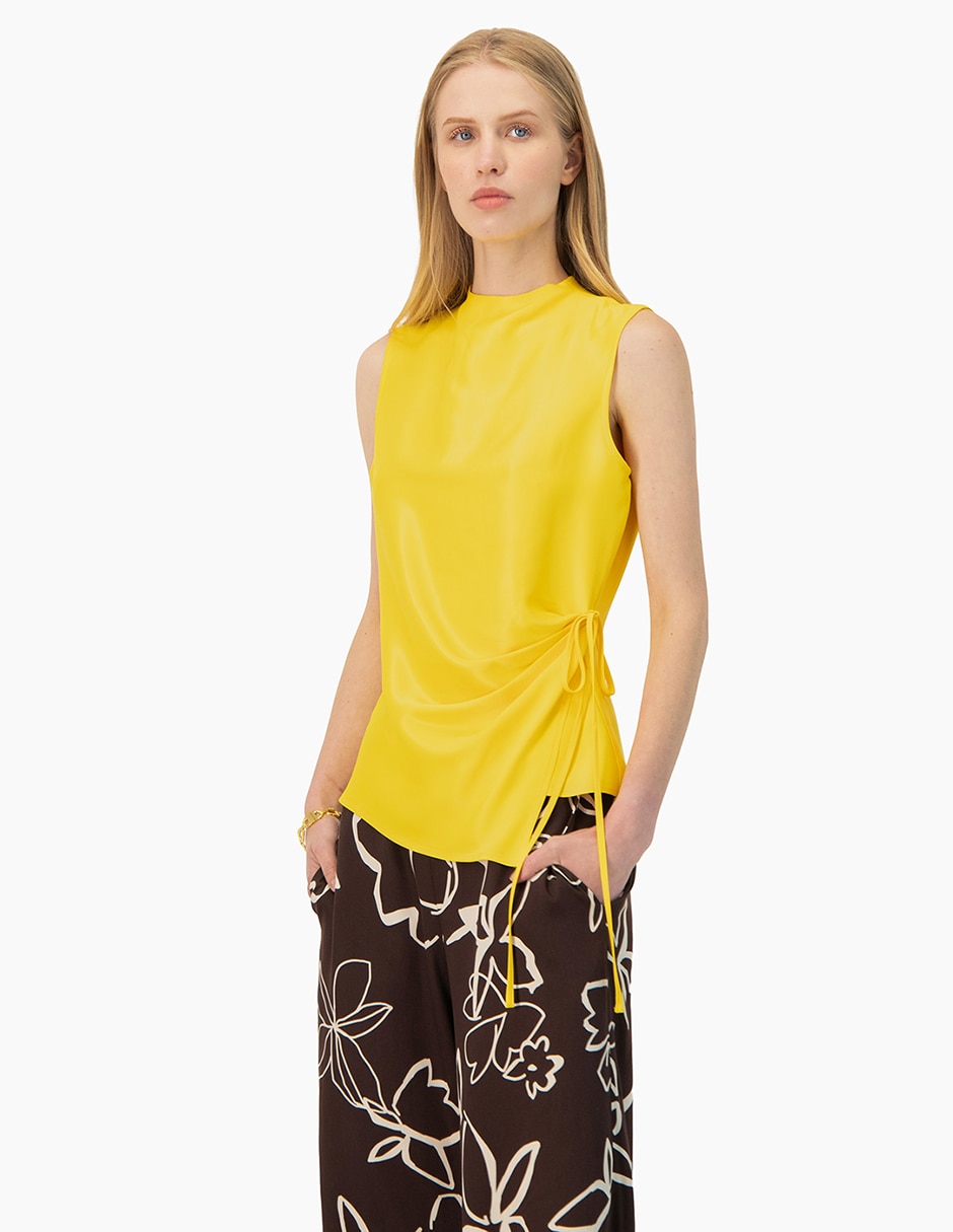 Blusa sin manga para mujer 3