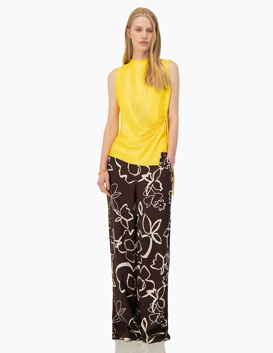 Blusa sin manga para mujer 4