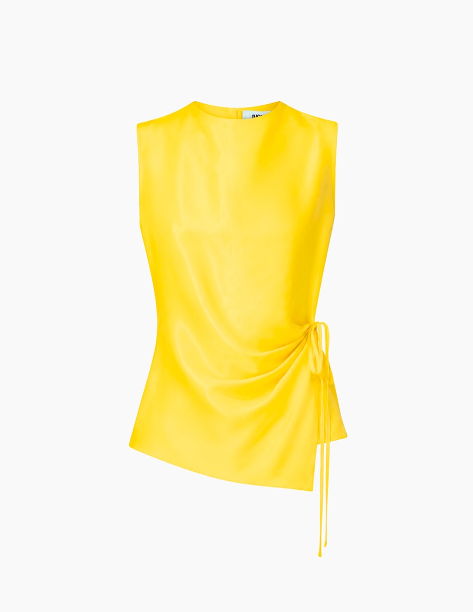 Blusa sin manga para mujer 7