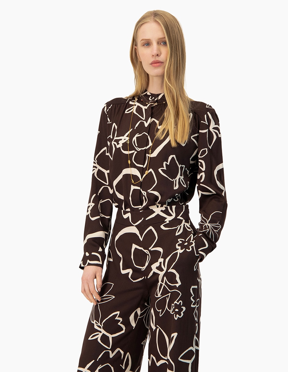 Blusa manga larga para mujer 3