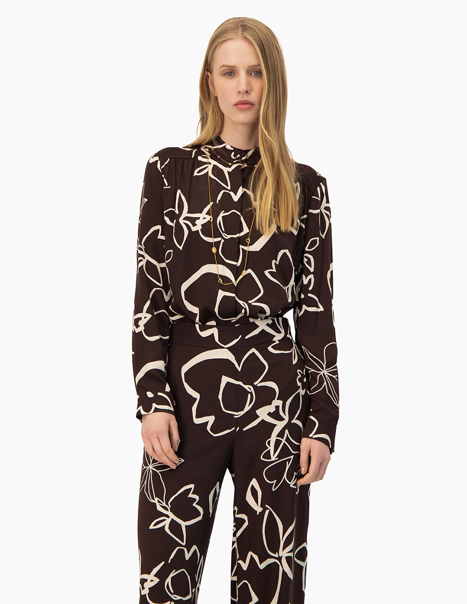 Blusa manga larga para mujer Blusa manga larga para mujer