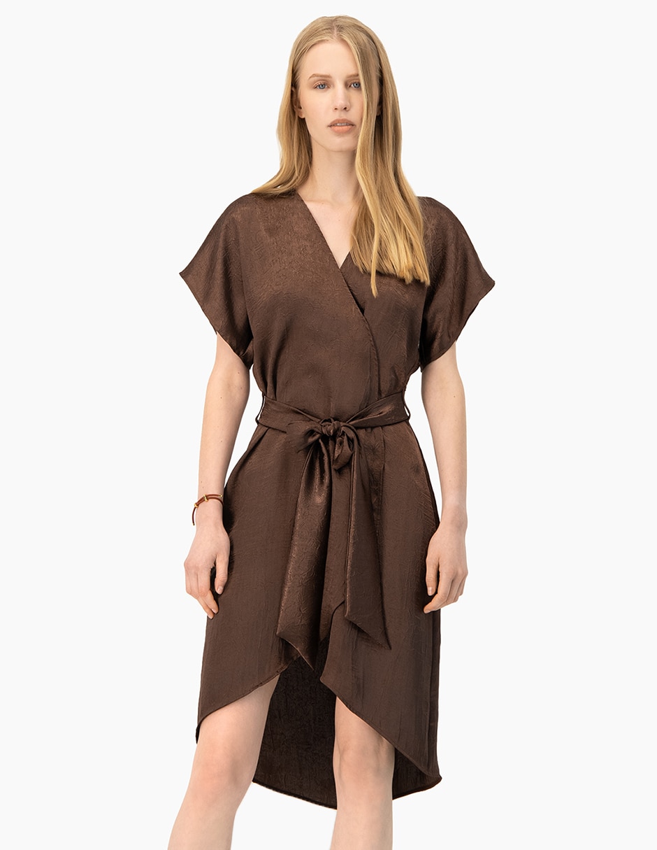Vestido midi casual para mujer