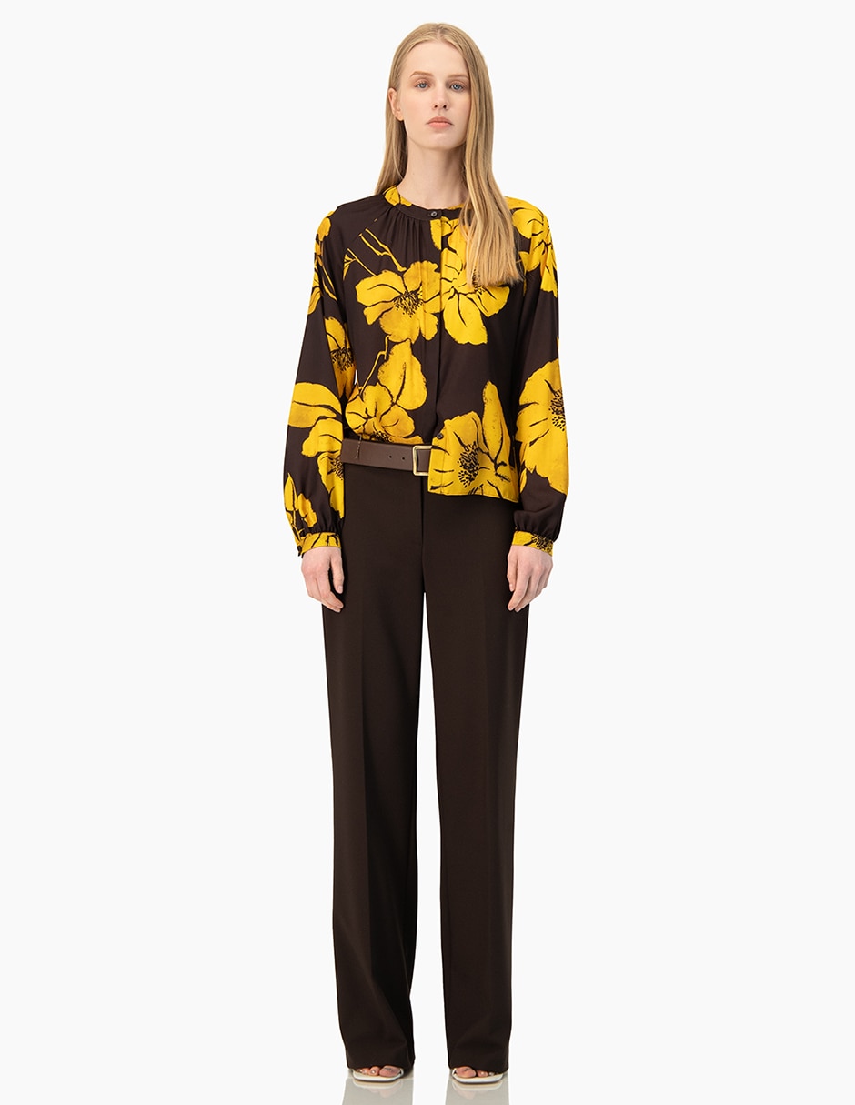 Blusa manga larga para mujer 4