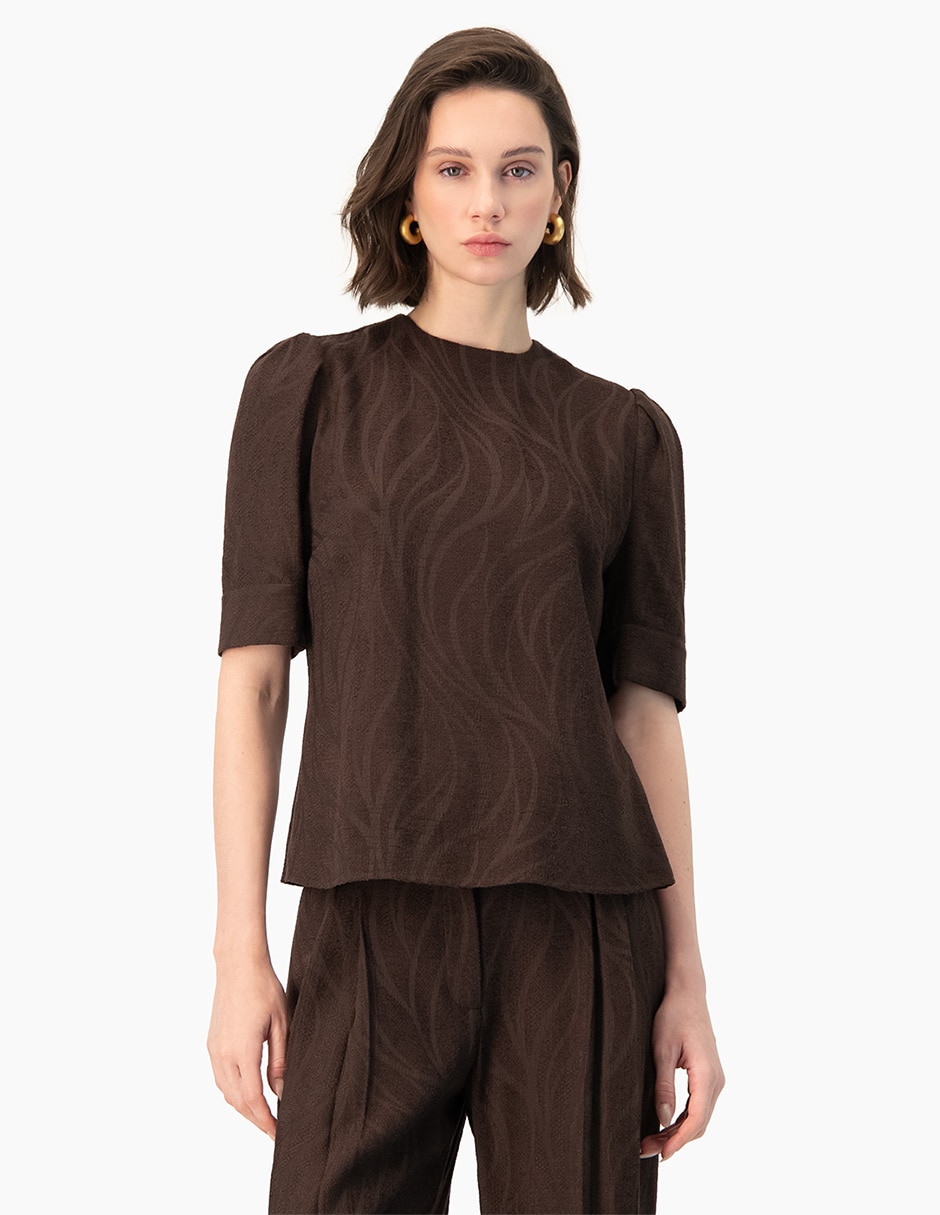 Blusa manga corta para mujer Blusa manga corta para mujer