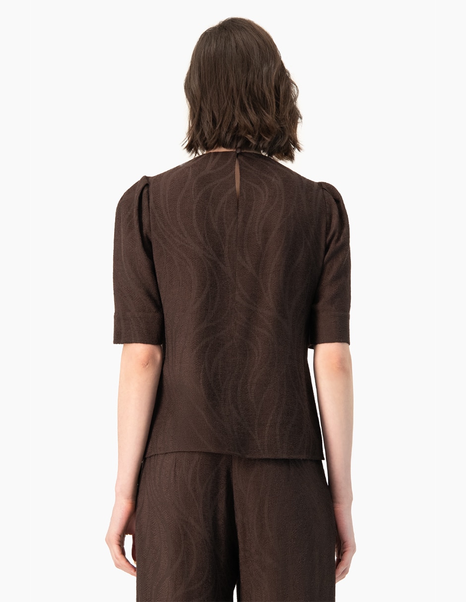Blusa manga corta para mujer 2