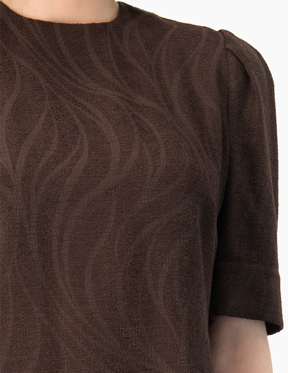 Blusa manga corta para mujer 5