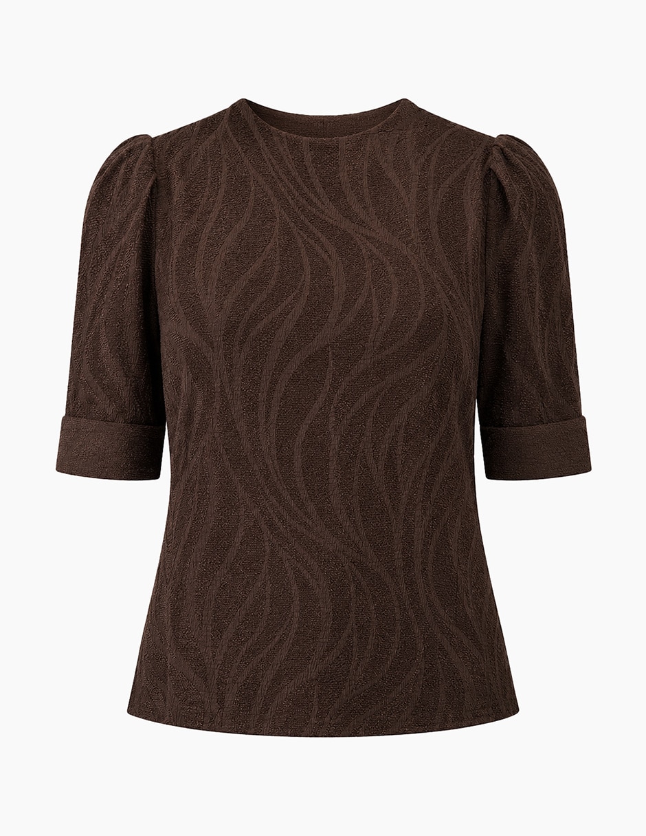 Blusa manga corta para mujer 6