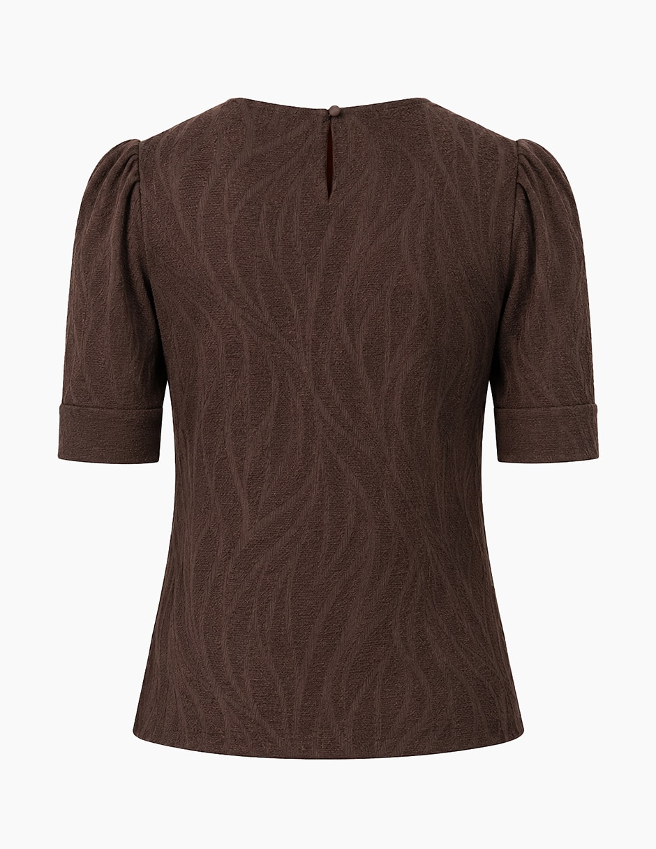 Blusa manga corta para mujer 7