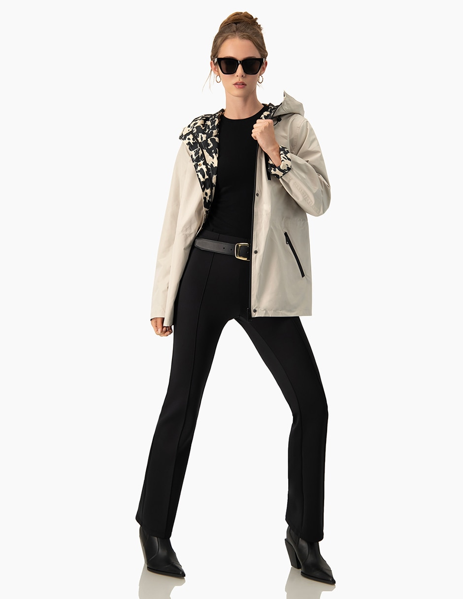 Chamarra rompevientos impermeable para mujer 5