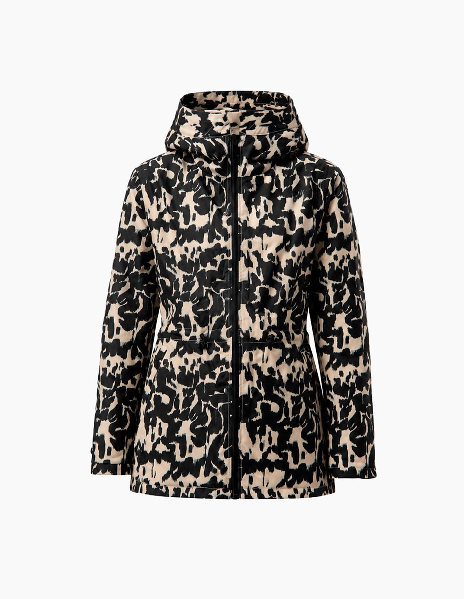 Chamarra rompevientos impermeable para mujer 10
