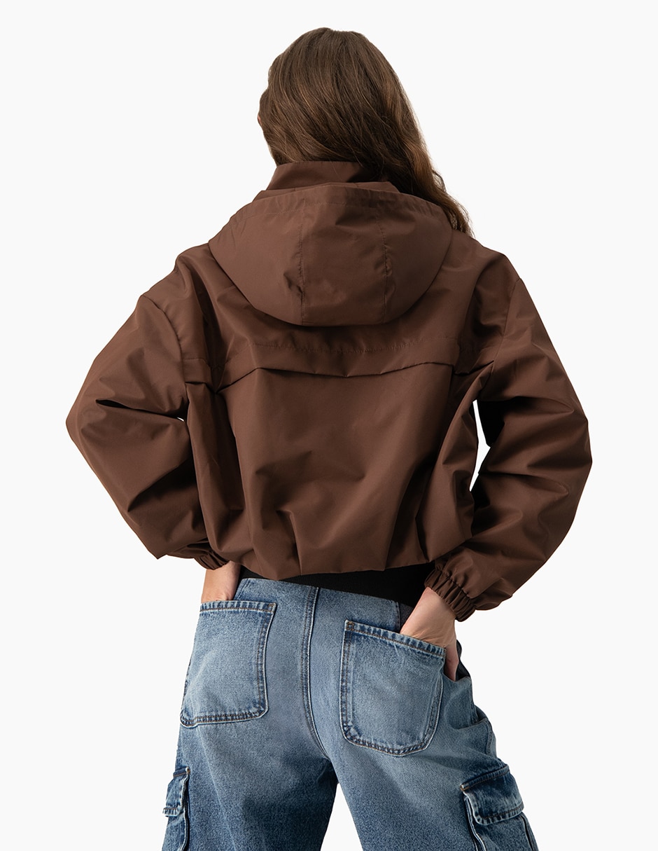 Chamarra casual ivonne impermeable para mujer