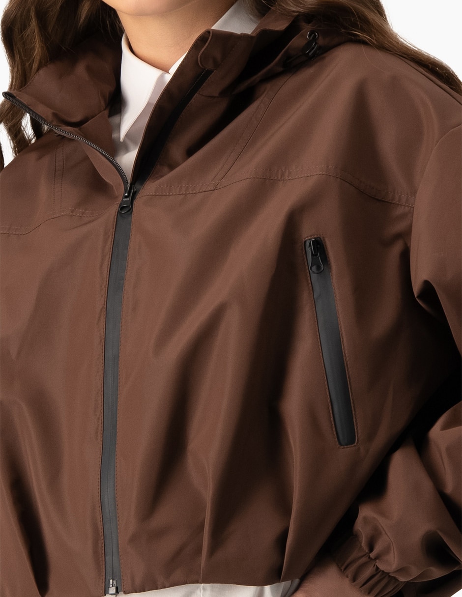 Chamarra casual ivonne impermeable para mujer