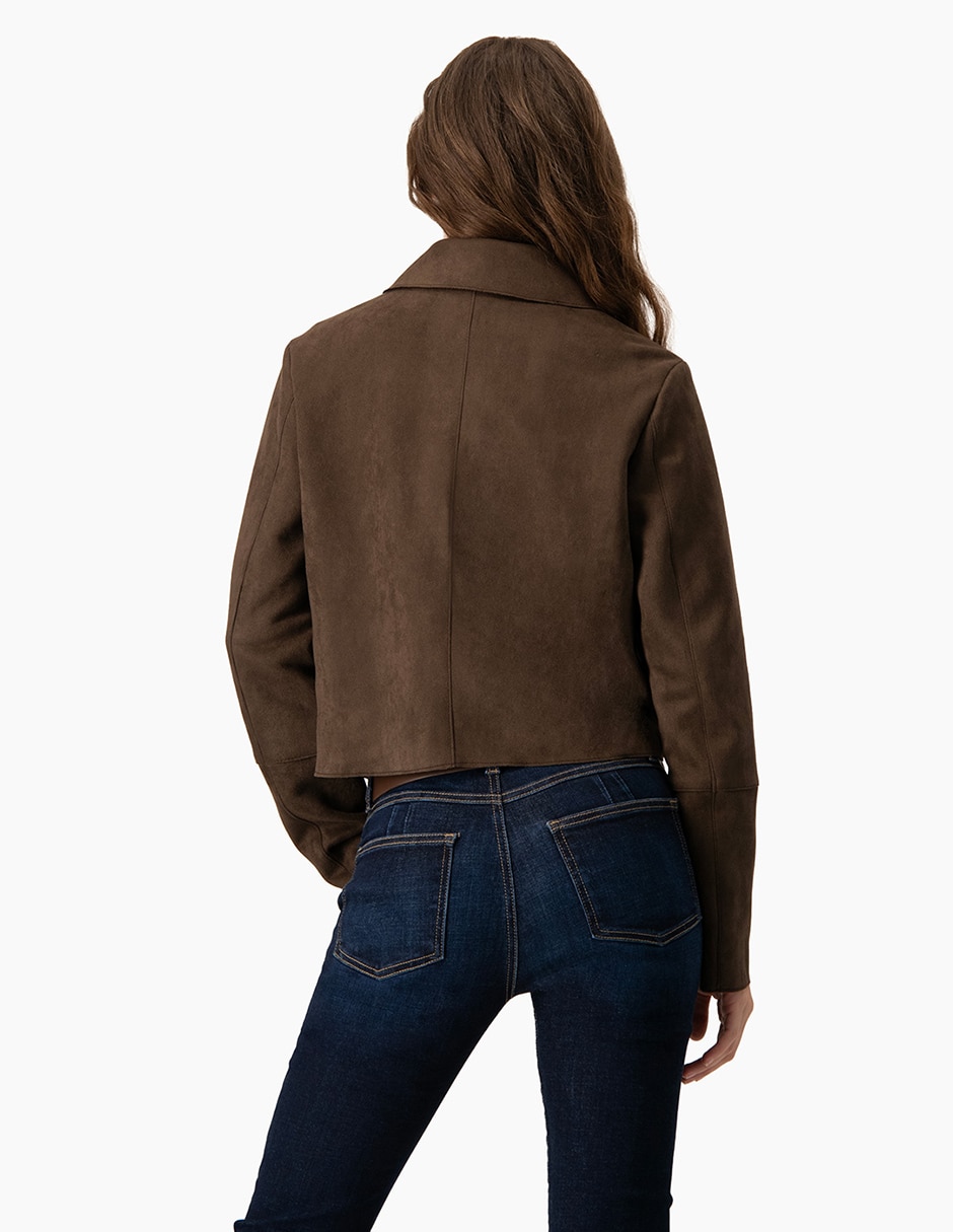 Chamarra casual impermeable para mujer 3