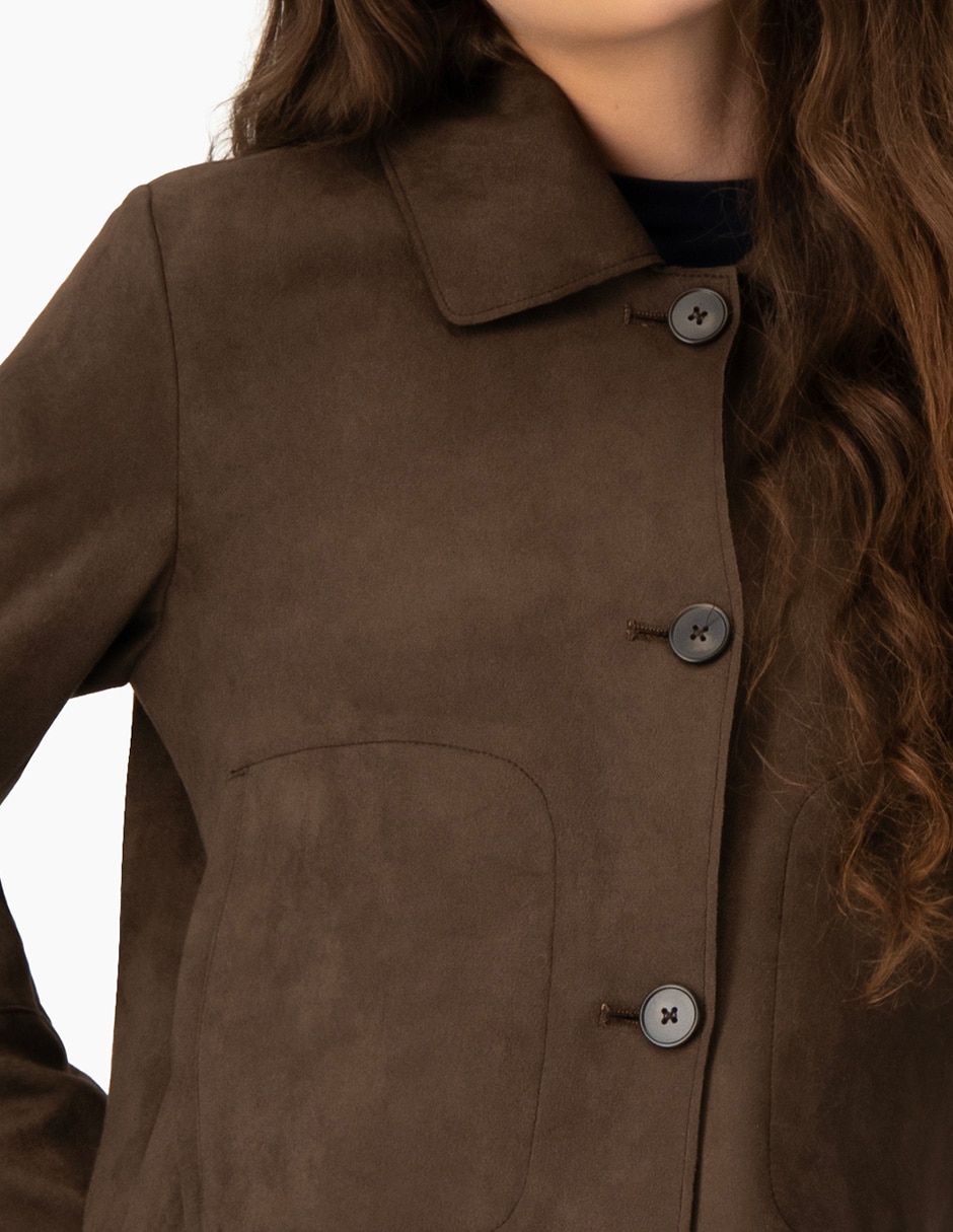 Chamarra casual impermeable para mujer 2