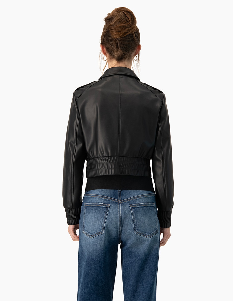 Chamarra casual impermeable para mujer 2