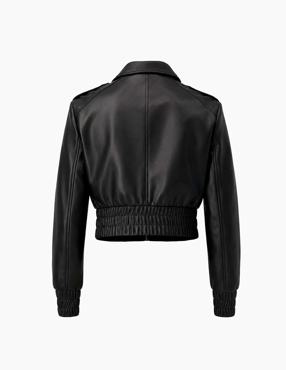 Chamarra casual impermeable para mujer 7