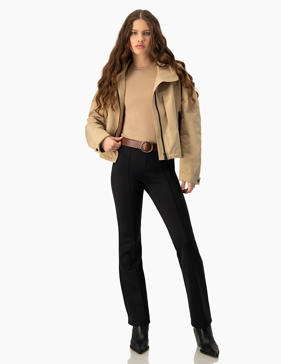 Chamarra casual impermeable para mujer 4