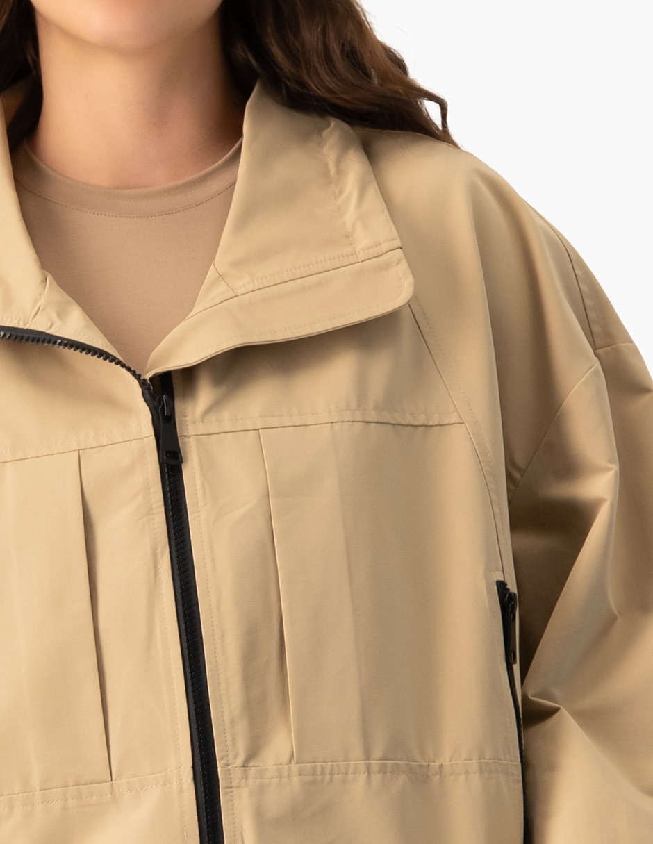 Chamarra casual impermeable para mujer 5