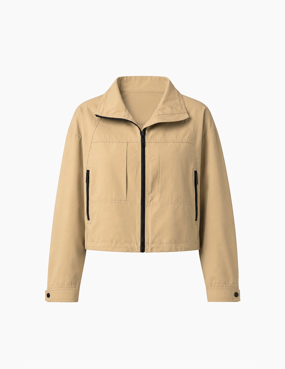Chamarra casual impermeable para mujer 6