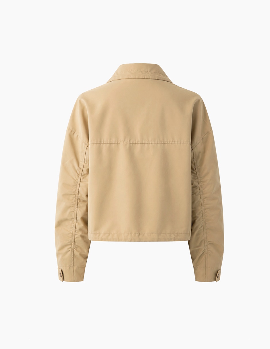 Chamarra casual impermeable para mujer 7