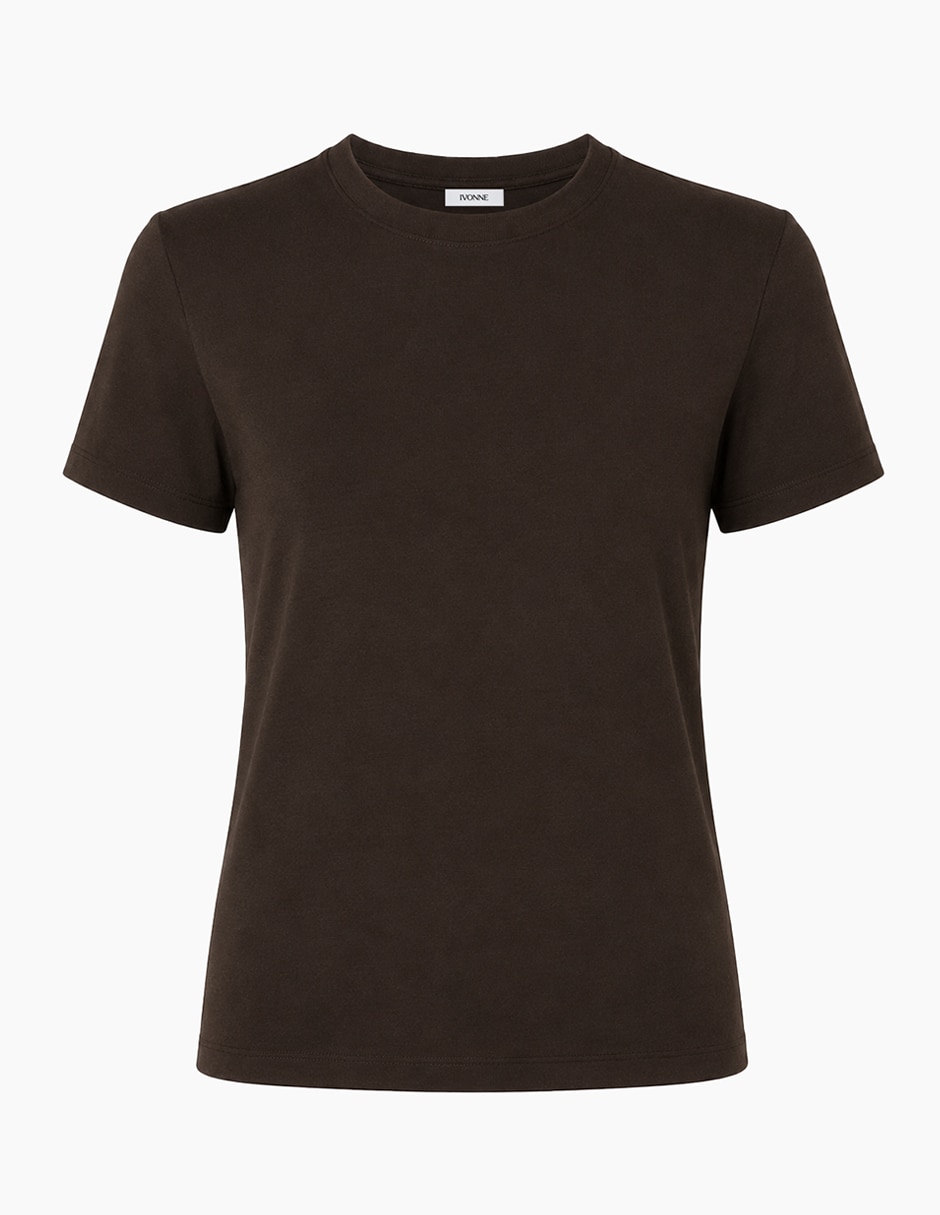 Playera manga Corta Ninguno cuello Redondo para mujer 5