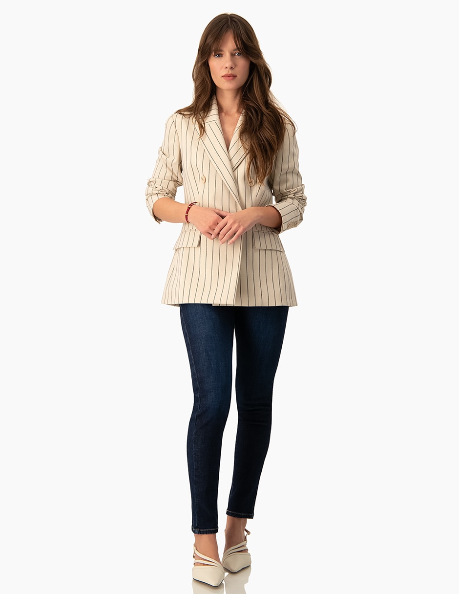 Jeans skinny 10304091 corte cintura para mujer 4