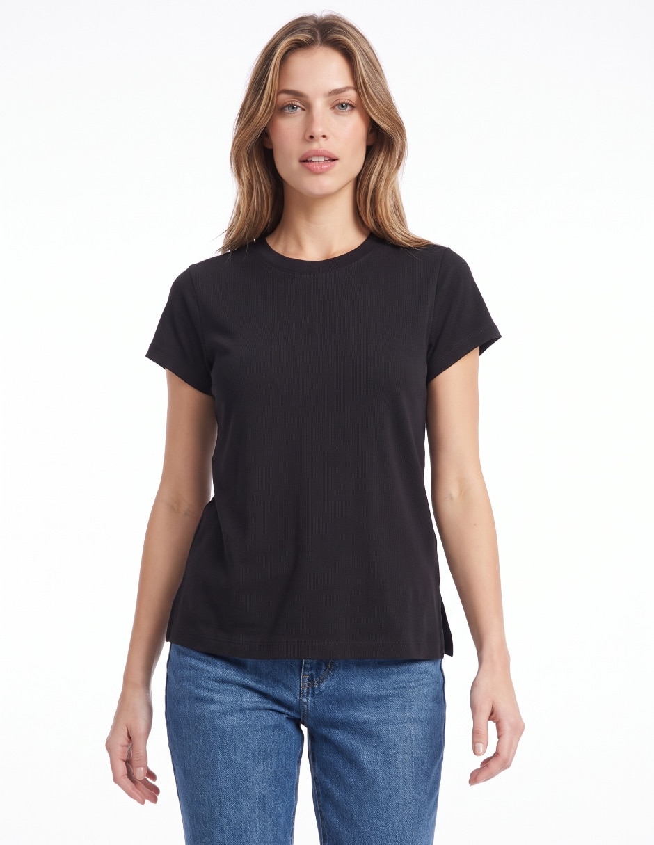 Blusa manga corta para mujer 1